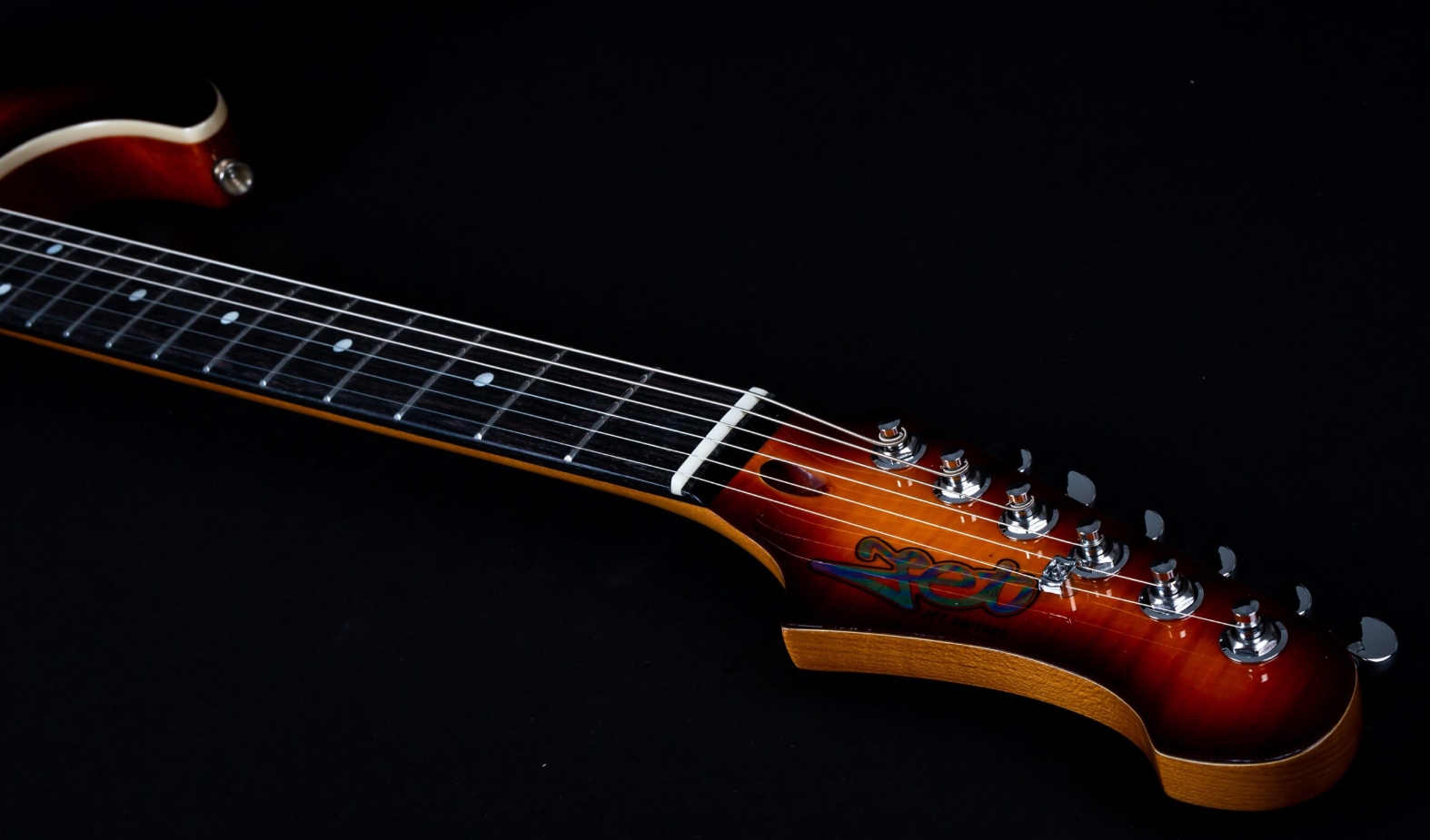 Jet Guitars Js600 Bs Trem Hss Eb - Sunburst - E-Gitarre in Str-Form - Variation 4