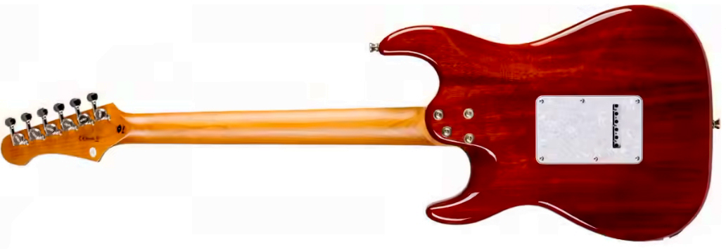 Jet Guitars Js600 Tgr Trem Hss Mn - Transparent Green - E-Gitarre in Str-Form - Variation 1