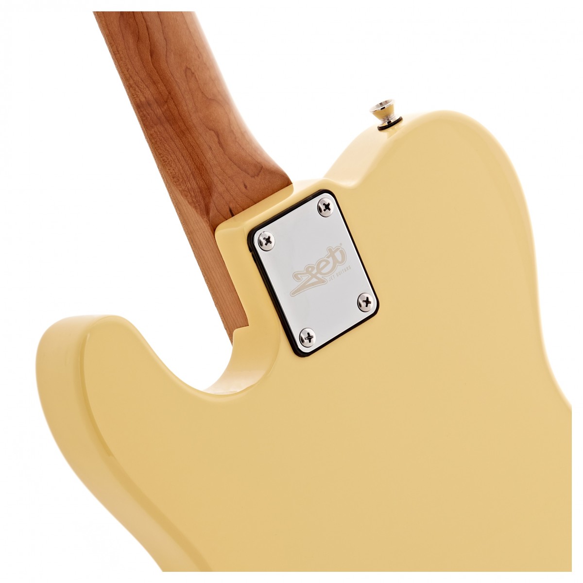 Jet Guitars Jt300 Bts 2s Ht Mn - Blonde - E-Gitarre in Teleform - Variation 4