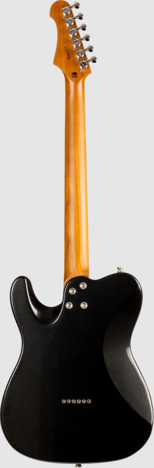 Jet Guitars Jt350 Bk R Hh Ht Rw - Black - E-Gitarre in Teleform - Variation 1