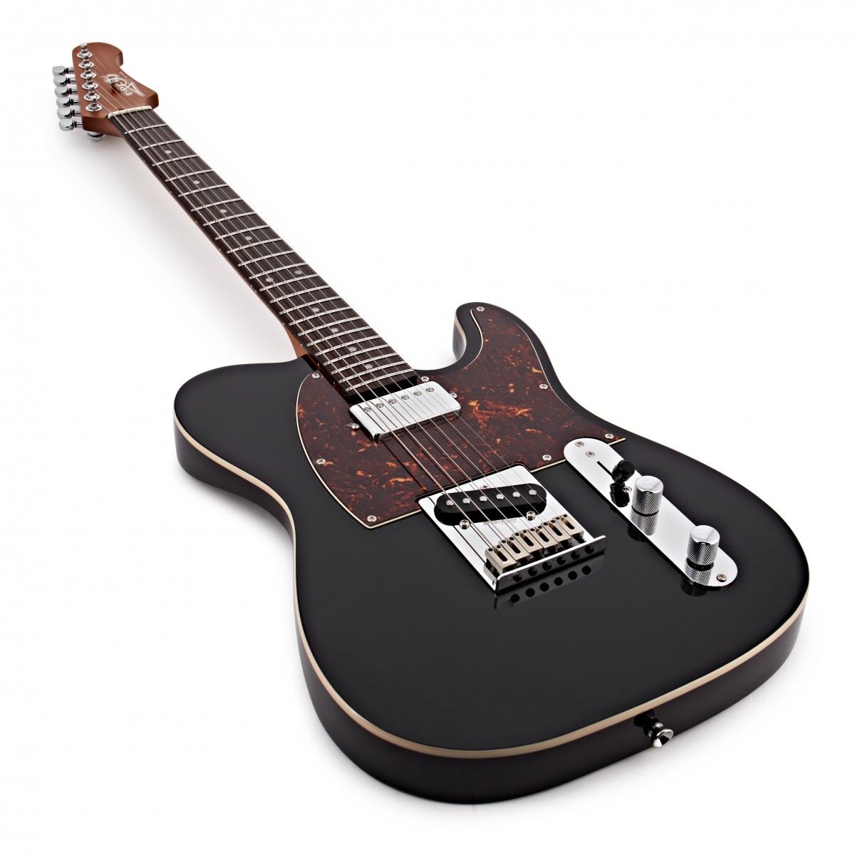 Jet Guitars Jt350 Bk R Hs Ht Rw - Black - E-Gitarre in Teleform - Variation 2
