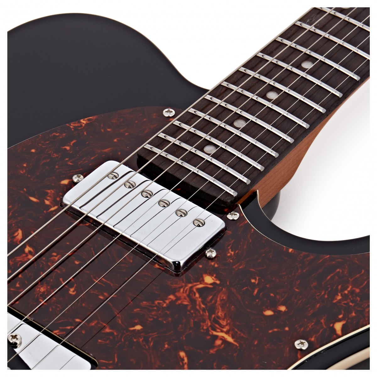 Jet Guitars Jt350 Bk R Hs Ht Rw - Black - E-Gitarre in Teleform - Variation 4