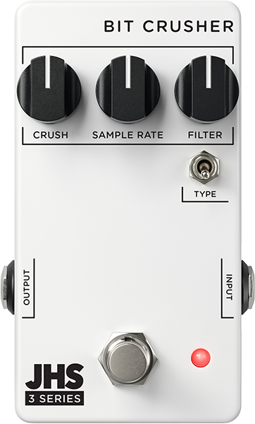 Jhs Bit Crusher 3 Series - Modulation/Chorus/Flanger/Phaser & Tremolo Effektpedal - Main picture
