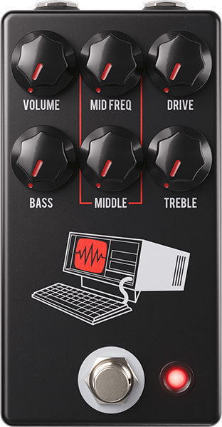 Jhs Hard Drive Black - Overdrive/Distortion/Fuzz Effektpedal - Main picture