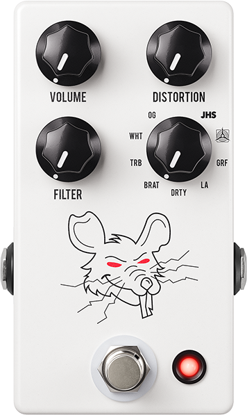 Jhs Packrat White - Overdrive/Distortion/Fuzz Effektpedal - Main picture