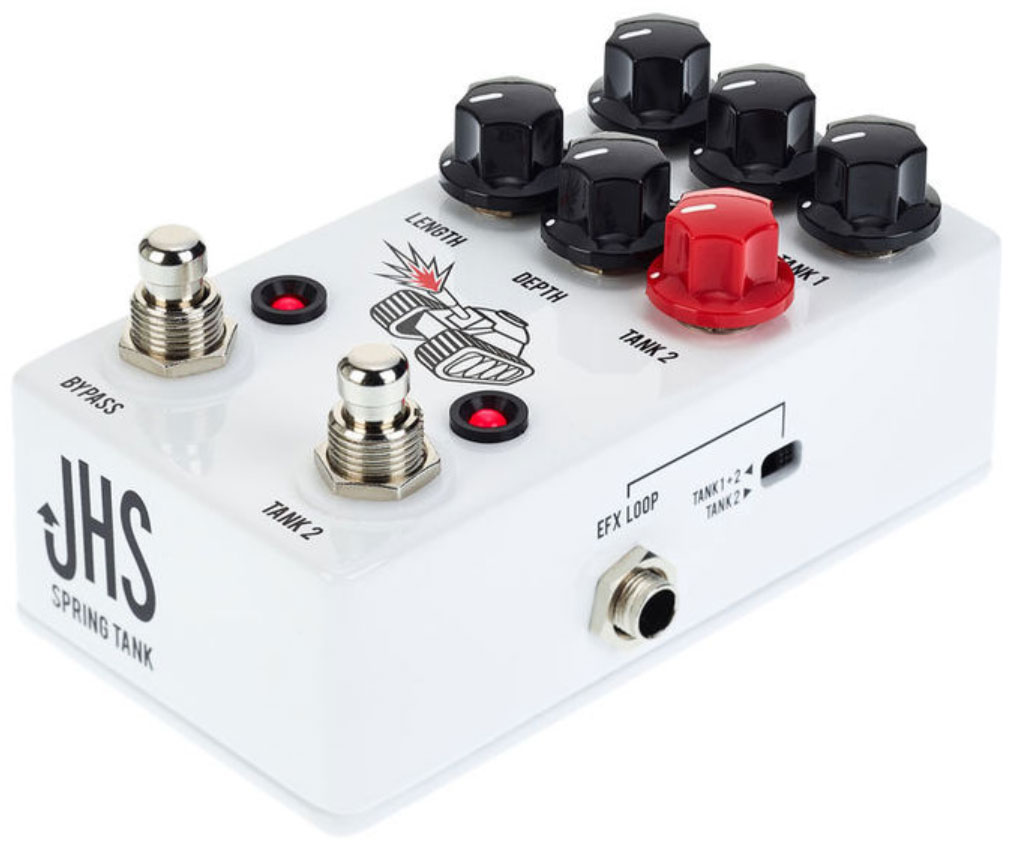 Jhs Spring Tank Reverb - Reverb/Delay/Echo Effektpedal - Variation 2