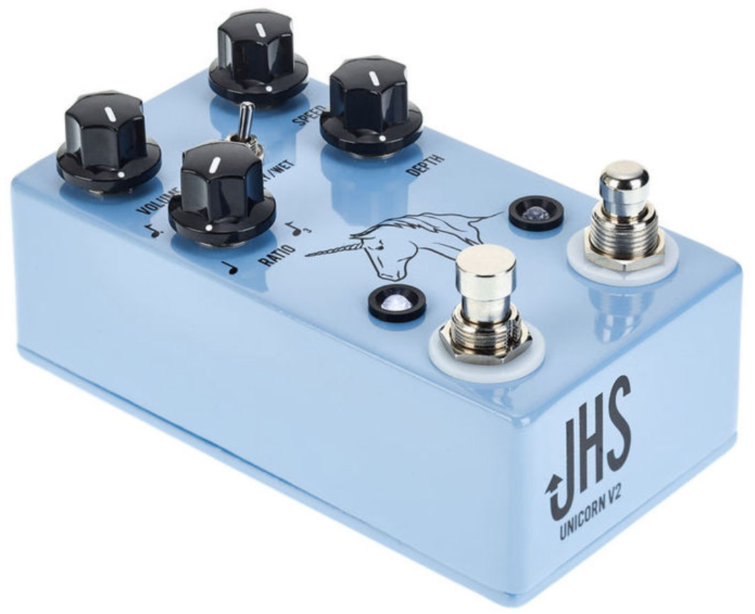 Jhs Unicorn V2 Uni-vibe / Vibrato - Modulation/Chorus/Flanger/Phaser & Tremolo Effektpedal - Variation 2