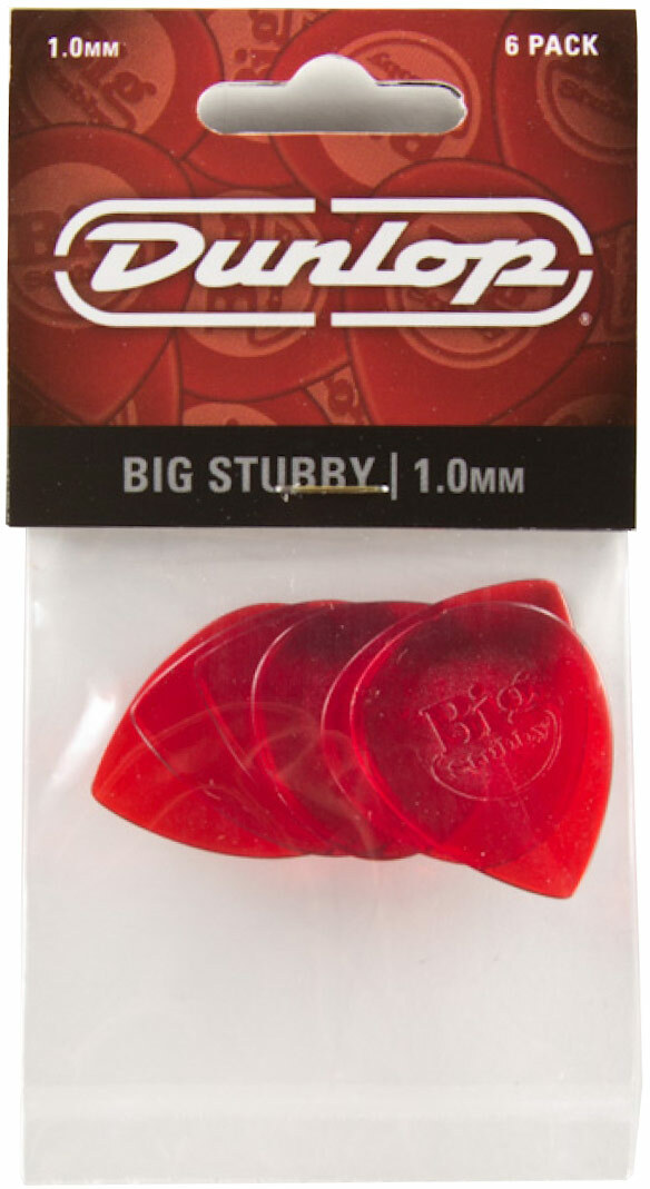 Jim Dunlop 475p1 Big Stubby Players Pack 1mm 6-set - Plektren - Main picture