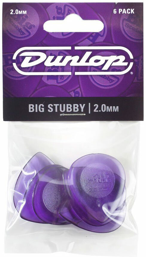 Jim Dunlop 475p2 Big Stubby Players Pack 2mm 6-set - Plektren - Main picture