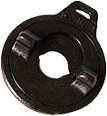 Jim Dunlop 7036 Lok Strap Plastic Black - Strap Lock System - Main picture