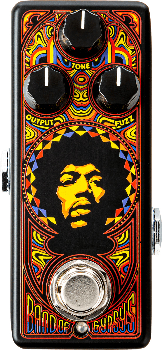 Jim Dunlop Authentic Hendrix '69 Psych Series Band Of Gypsys Fuzz Jhw4 - Overdrive/Distortion/Fuzz Effektpedal - Main picture