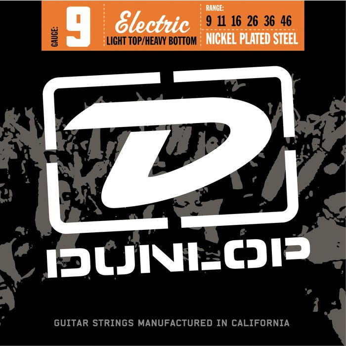 Jim Dunlop Jeu De 6 Cordes Electric Nickel Plated Steel 09-46 - E-Gitarren Saiten - Main picture