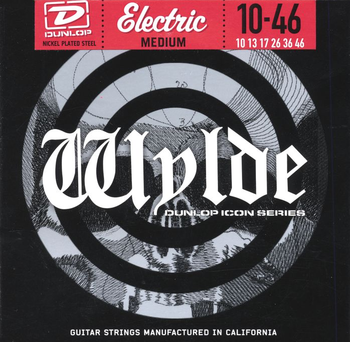 Jim Dunlop Jeu De 6 Cordes Electric Zakk Wylde Icon Electric 10-46 - E-Gitarren Saiten - Main picture