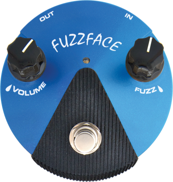 Jim Dunlop Ffm1 Mini Fuzz Face Blue - Overdrive/Distortion/Fuzz Effektpedal - Main picture