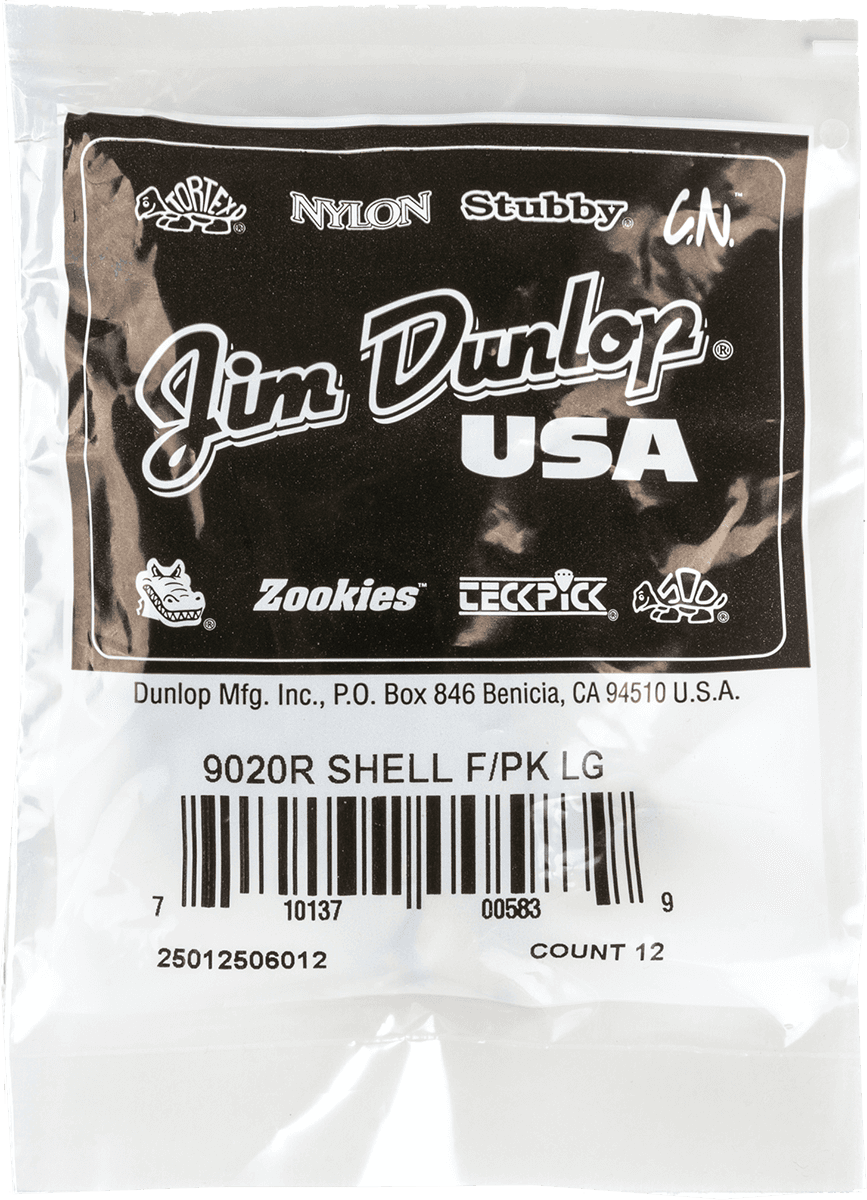 Jim Dunlop Fingerpick Plastic 9020 Doigt Large Shell (sachet De 12) - Plektren - Main picture