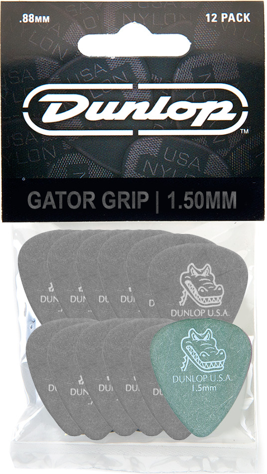 Jim Dunlop Gator Grip 417 12-set - 1.50mm - Plektren - Main picture