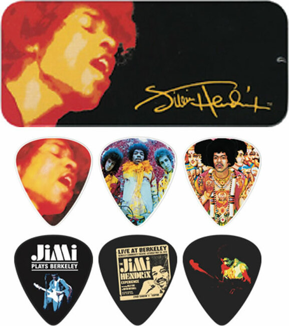 Jim Dunlop Jh-pt03h Lot De 12 Jimi Hendrix Electric Ladyland - Plektren - Main picture