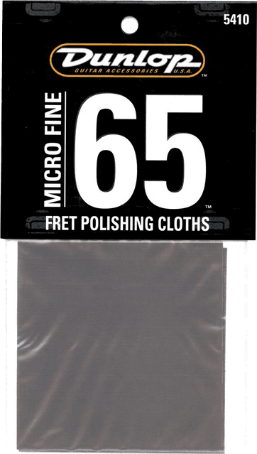 Jim Dunlop Lot De 2 5410 Micro Fine 65 Fret Polishing Cloths - Reinigungstuch - Main picture