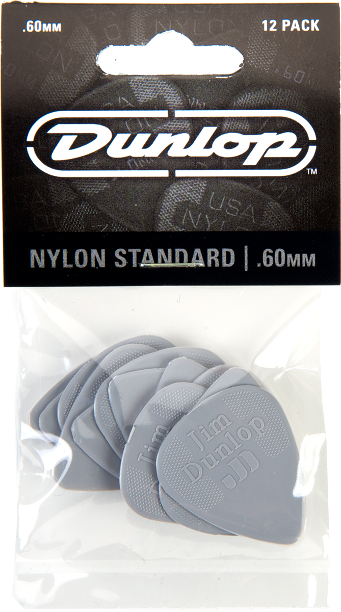 Jim Dunlop Nylon Standard 44 12-set - 0.60mm - Plektren - Main picture