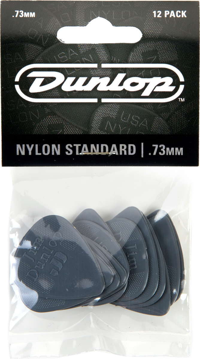Jim Dunlop Nylon Standard 44 12-set 73mm - Plektren - Main picture