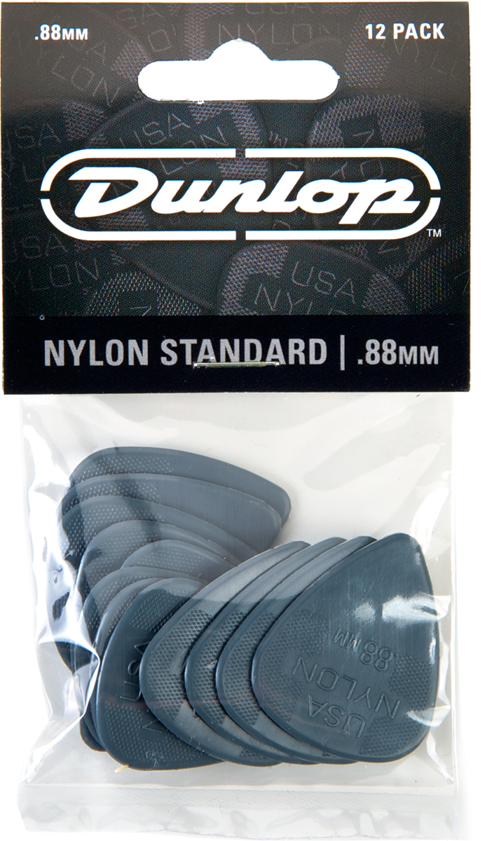 Jim Dunlop Nylon Standard 44 12-set 88mm - Plektren - Main picture