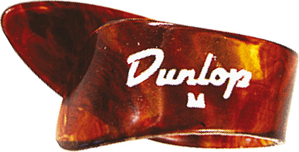 Jim Dunlop Thumbpick Plastic 9022 Pouce Medium Tortoise - Plektren - Main picture