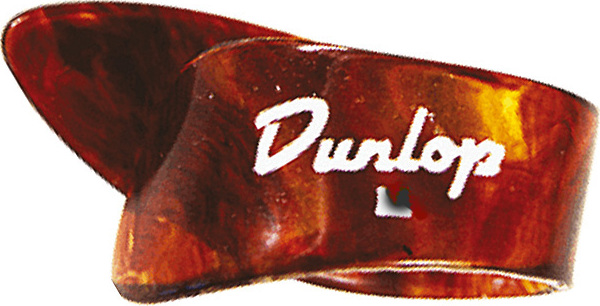 Jim Dunlop Thumbpick Plastic 9023 Pouce Large Tortoise - Plektren - Main picture