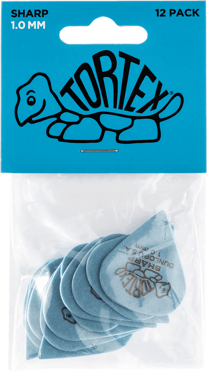 Jim Dunlop Tortex Sharp - 1,00mm Pack De 12 - Plektren - Main picture