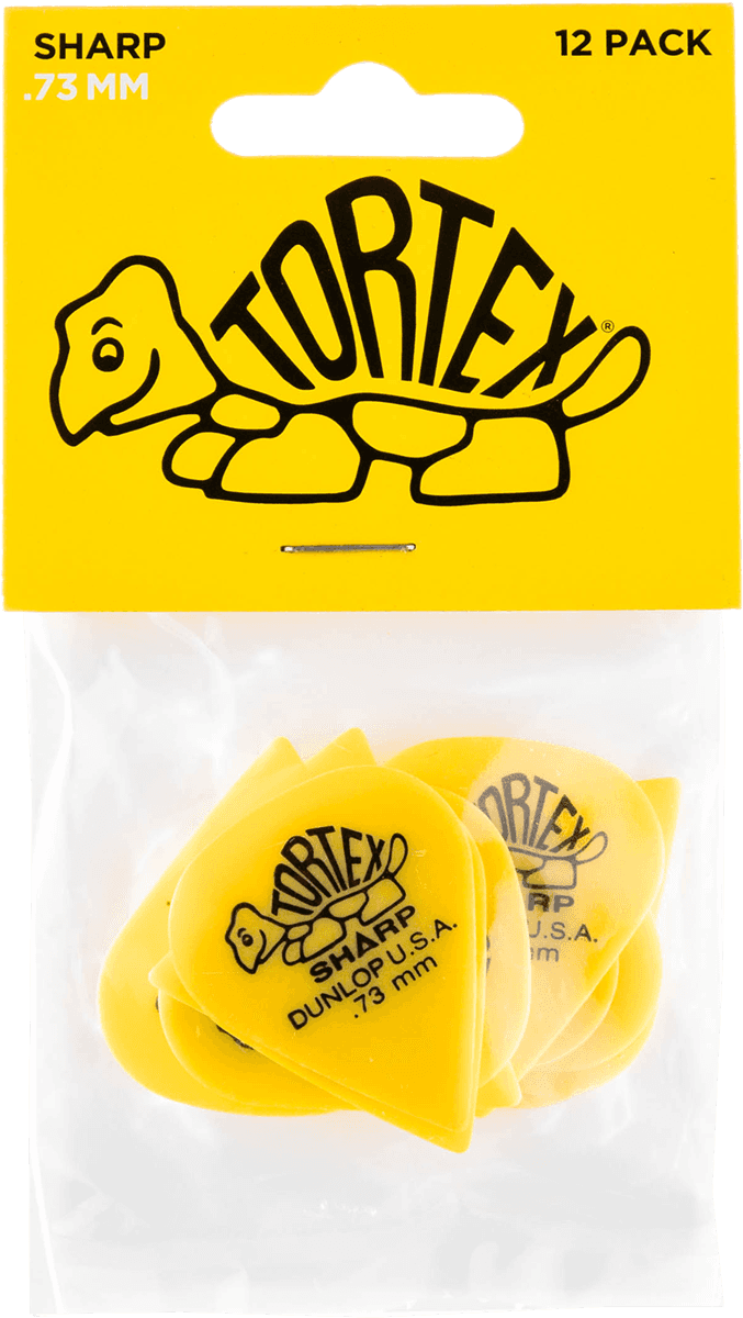 Jim Dunlop Tortex Sharp Pack De 12 - 0,73mm - Plektren - Main picture