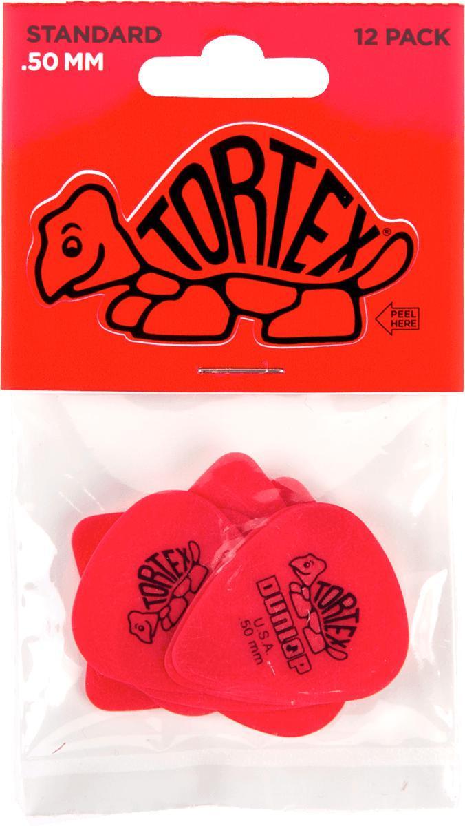 Plektren Jim dunlop Tortex Standard 0.50mm Set (x12)