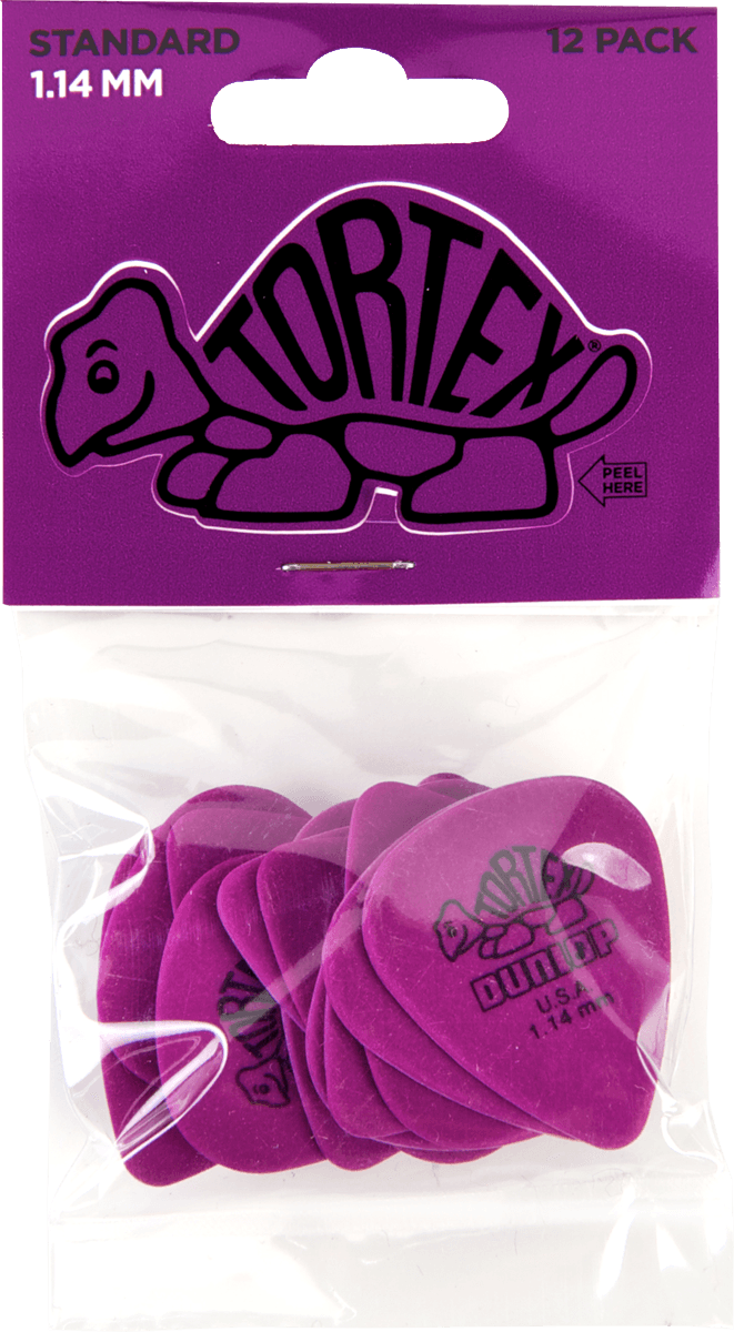 Jim Dunlop Tortex Standard 1.14mm Set (x12) - Plektren - Main picture