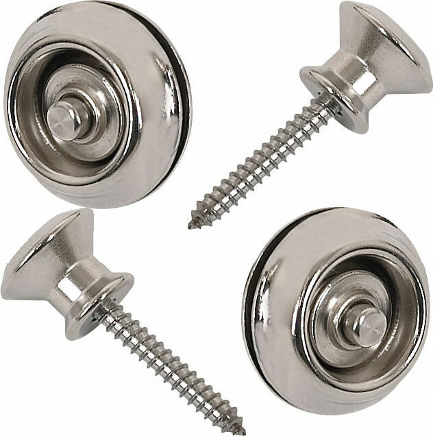 Jim Dunlop Traditional Set Nickel 2 Pieces - Gurthalteknöpfe - Main picture