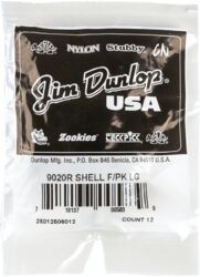 Plektren Jim dunlop 9020 FINGERPICK PLASTIC DOIGT LARGE SHELL PACK DE 12
