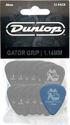 Plektren Jim dunlop Gator Grip 417 1.14mm Set (x12)