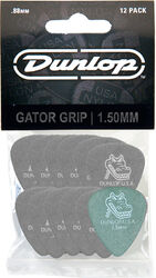 Plektren Jim dunlop Gator Grip 417 1.50mm Set (x12)