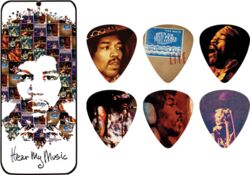 Plektren Jim dunlop Jimi Hendrix JH-PT07M Hear My Music
