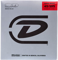 Marcus Miller DBMMS45105 Super Bright Electric Bass Strings 45-105