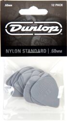 Plektren Jim dunlop Nylon Standard 44 0.60mm Set (x12 )