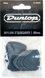 Plektren Jim dunlop Nylon Standard 44 88mm Set (x12)