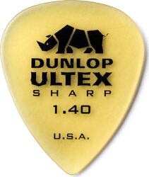 Plektren Jim dunlop Ultex Sharp 433 1.40mm