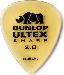 Plektren Jim dunlop Ultex Sharp 433 2.0mm