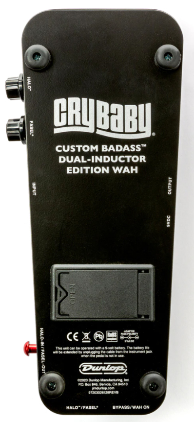 Jim Dunlop Cry Baby Custom Badass Dual-inductor Wah Gcb65 - Wah/Filter Effektpedal - Variation 4