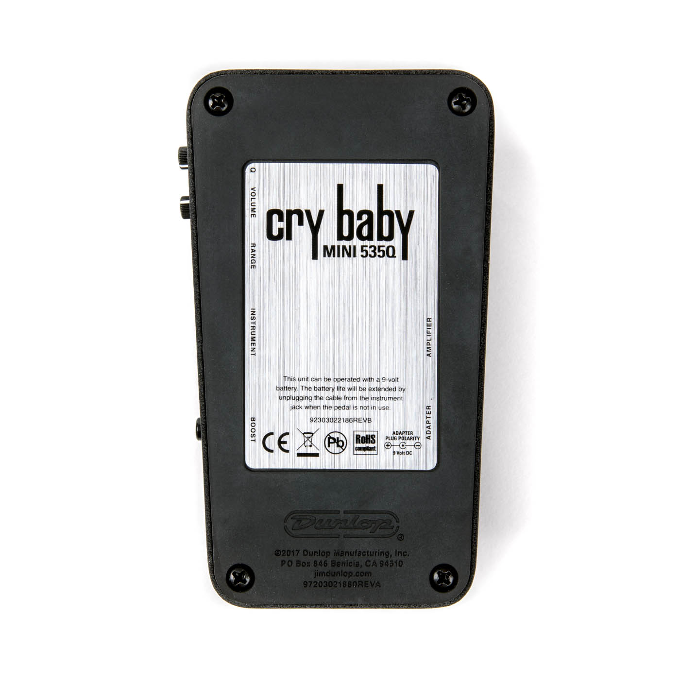 Jim Dunlop Cry Baby Mini 535q Wah Cbm535q - Wah/Filter Effektpedal - Variation 5