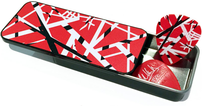 Jim Dunlop Evh Frankenstein Pick Tin (6) Max Grip .60mm - Plektren - Variation 1