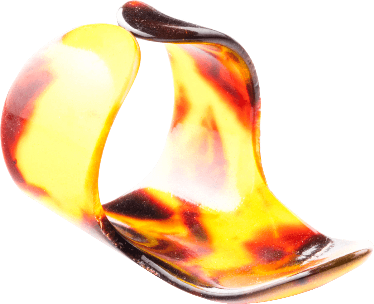 Jim Dunlop Fingerpick Plastic 9020 Doigt Large Shell (sachet De 12) - Plektren - Variation 2