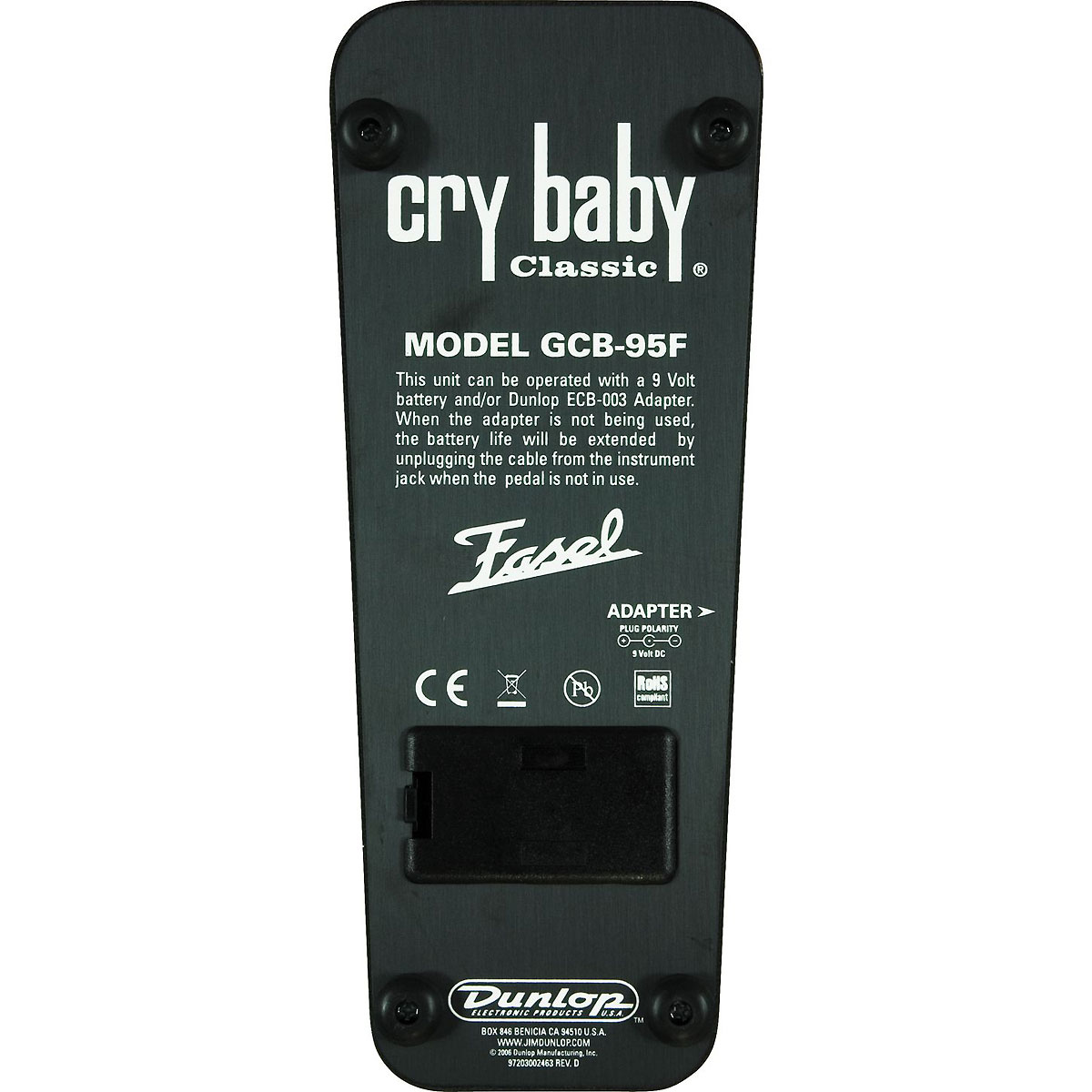Jim Dunlop Cry Baby Classic Gcb95f - Wah/Filter Effektpedal - Variation 3