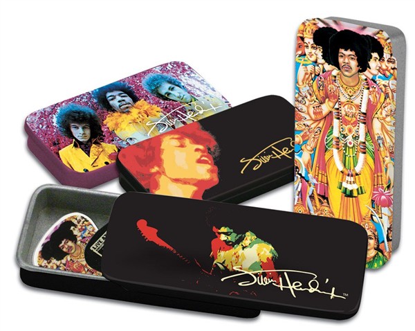 Jim Dunlop Jh-pt08h Lot De 6 Jimi Hendrix Montage - Plektren - Variation 1