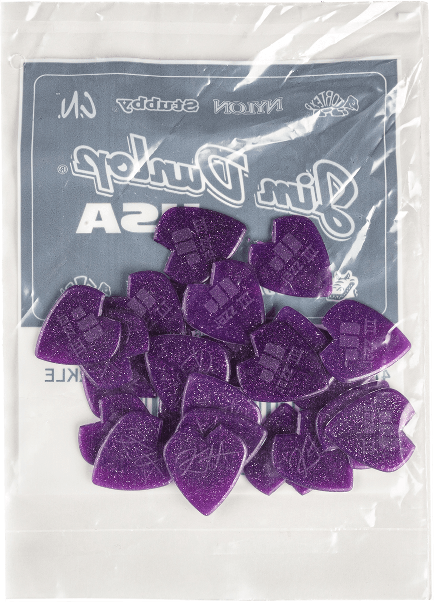 Jim Dunlop Kirk Hammett Jazz Iii Pick Purple Sparkle X24 - Plektren - Variation 1