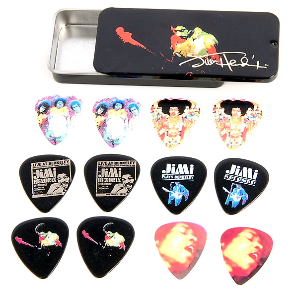 Jim Dunlop Jh-pt04h - Lot De 12 Jimi Hendrix Band Of Gypsies - Plektren - Variation 1