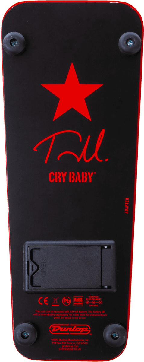 Jim Dunlop Tom Morello Cry Baby Wah Tbm95 Signature - Wah/Filter Effektpedal - Variation 2